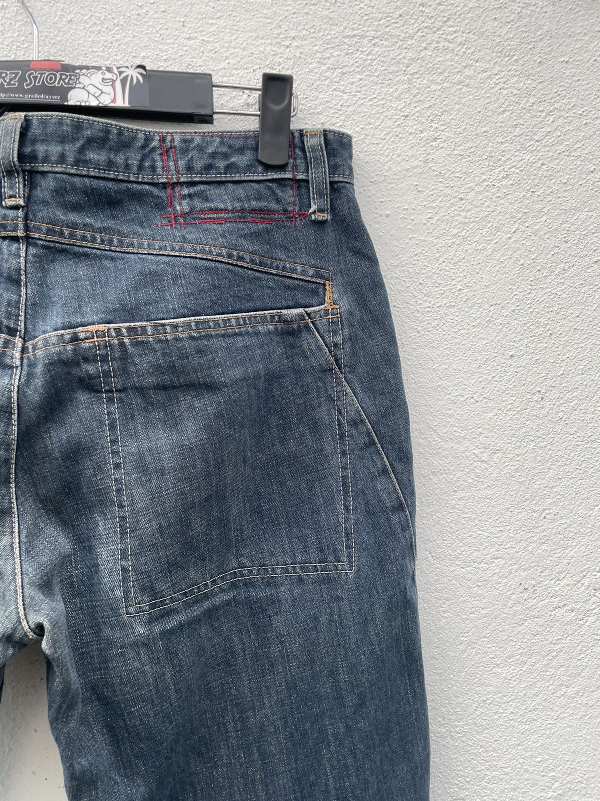 If Six Was Nine × Marithe + Francois Girbaud Marithe Francois Girbaud Repair Jeans Size US 32 / EU 48 - 11 Thumbnail