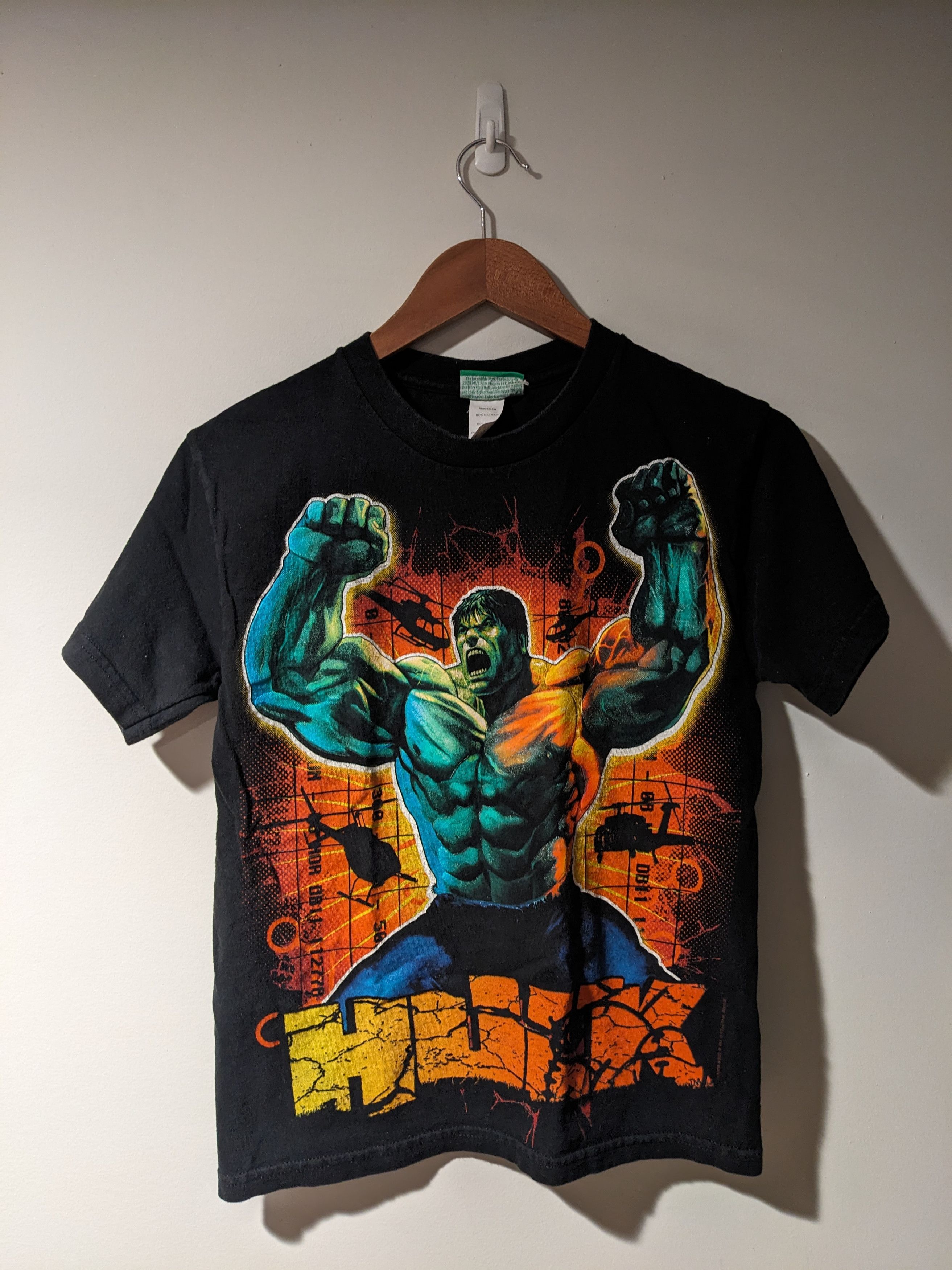 Marvel Comics × Vintage Vintage 2008 The Incredible Hulk Marvel Youth Large T-Shirt Size US L / EU 52-54 / 3 - 1 Thumbnail