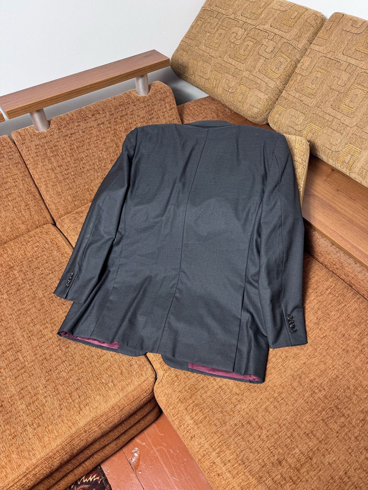Ermenegildo Zegna Ermenegildo Zegna Su Misura Milmil Suit Jacket size 54 Size 54R - 6 Thumbnail