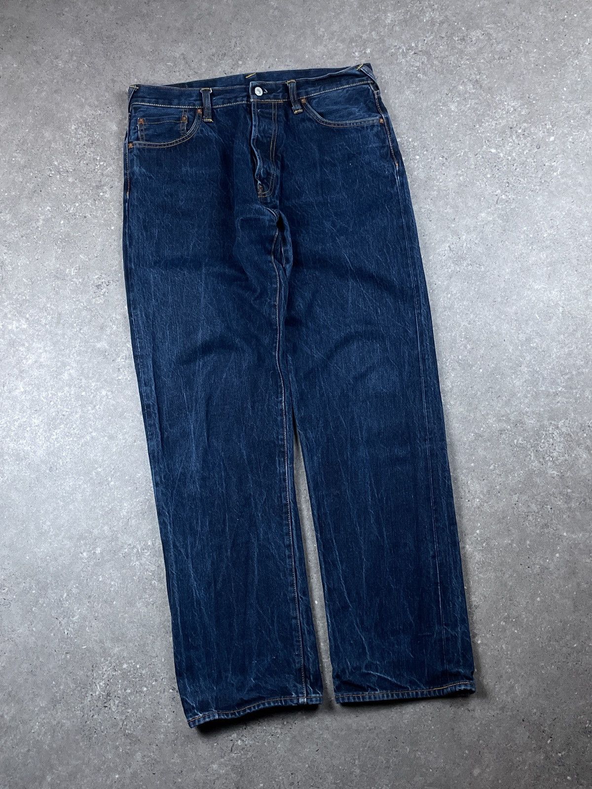 Evisu Vintage evisu 00s big logo japanese denim jeans swag drip Size US 34 / EU 50 - 2 Thumbnail