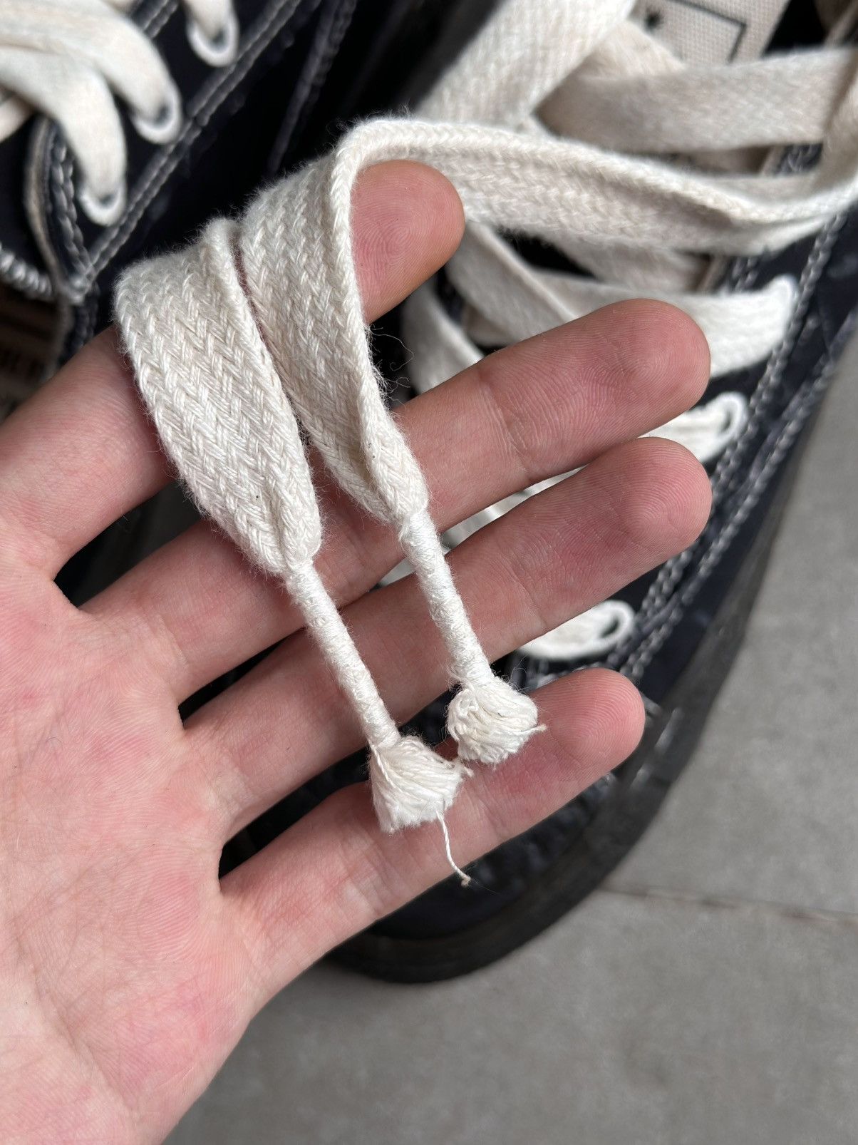 MAISON MIHARA YASUHIRO MMY GENERAL SCALE LOW TOP SNEAKERS