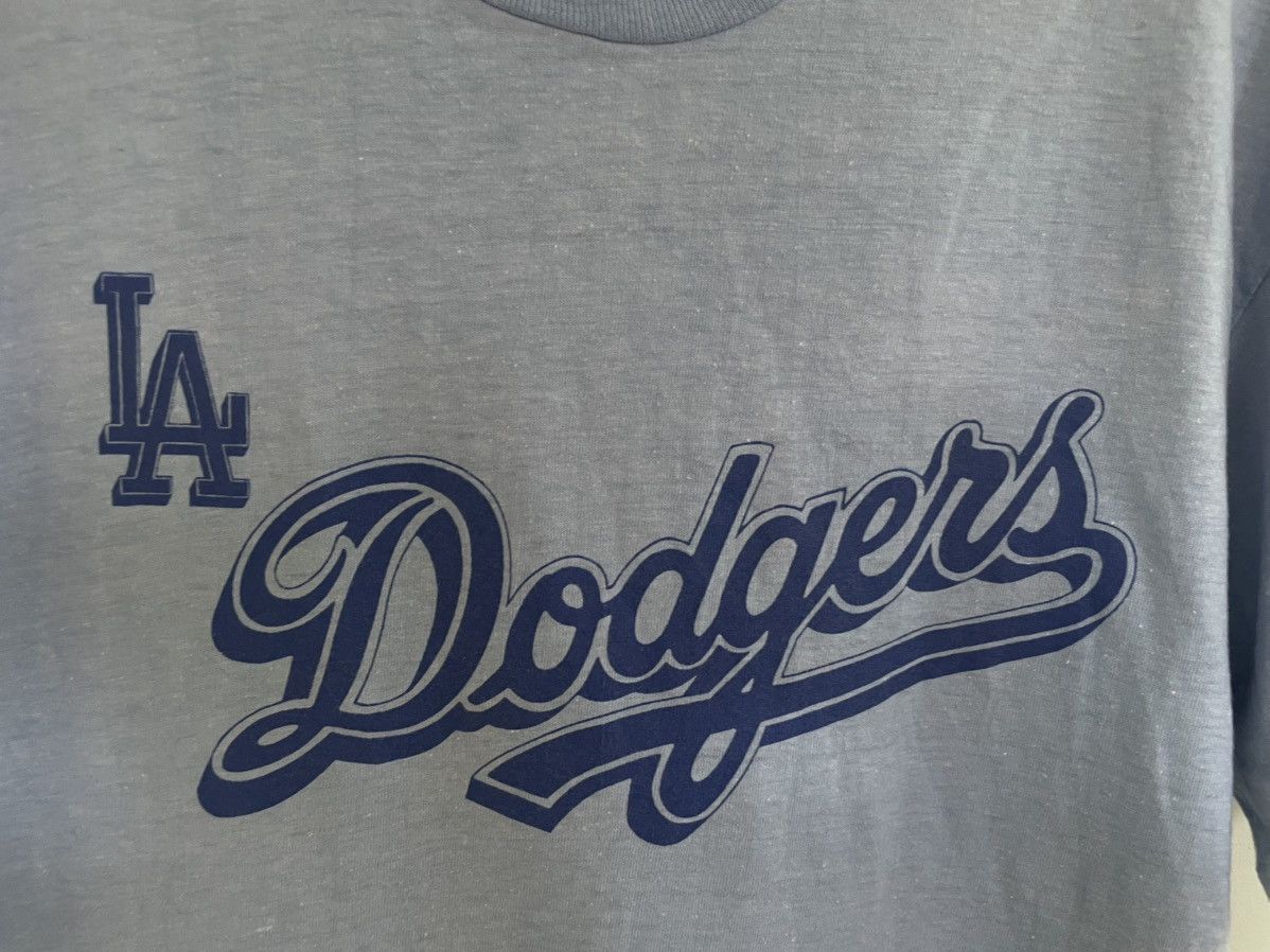 MLB Vintage 80s LA Dodgers MLB t shirt Size US L / EU 52-54 / 3 - 4 Thumbnail
