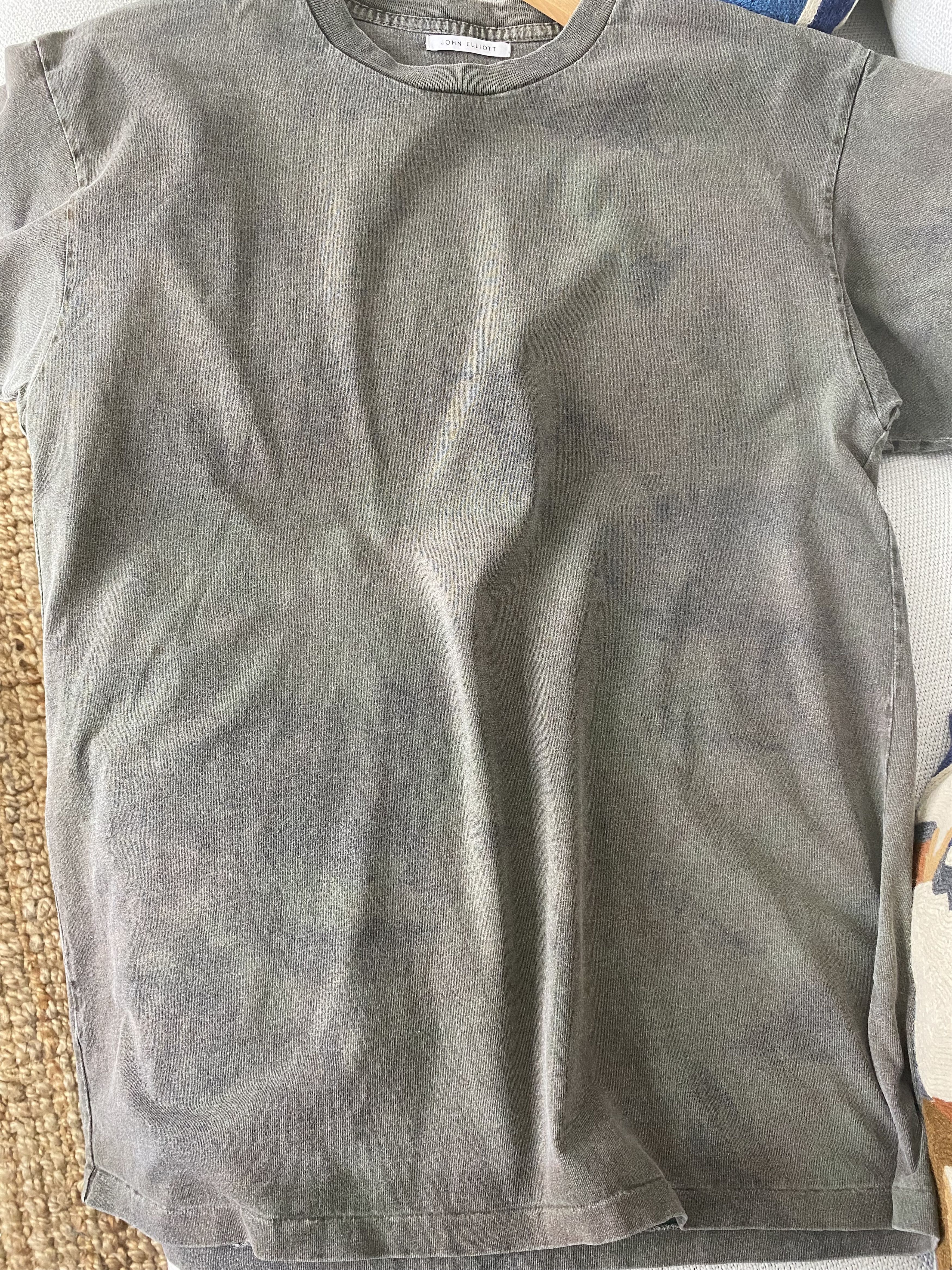 John Elliott John Elliott Marble Dyed University Tee Made In Japan Size US M / EU 48-50 / 2 - 4 Thumbnail