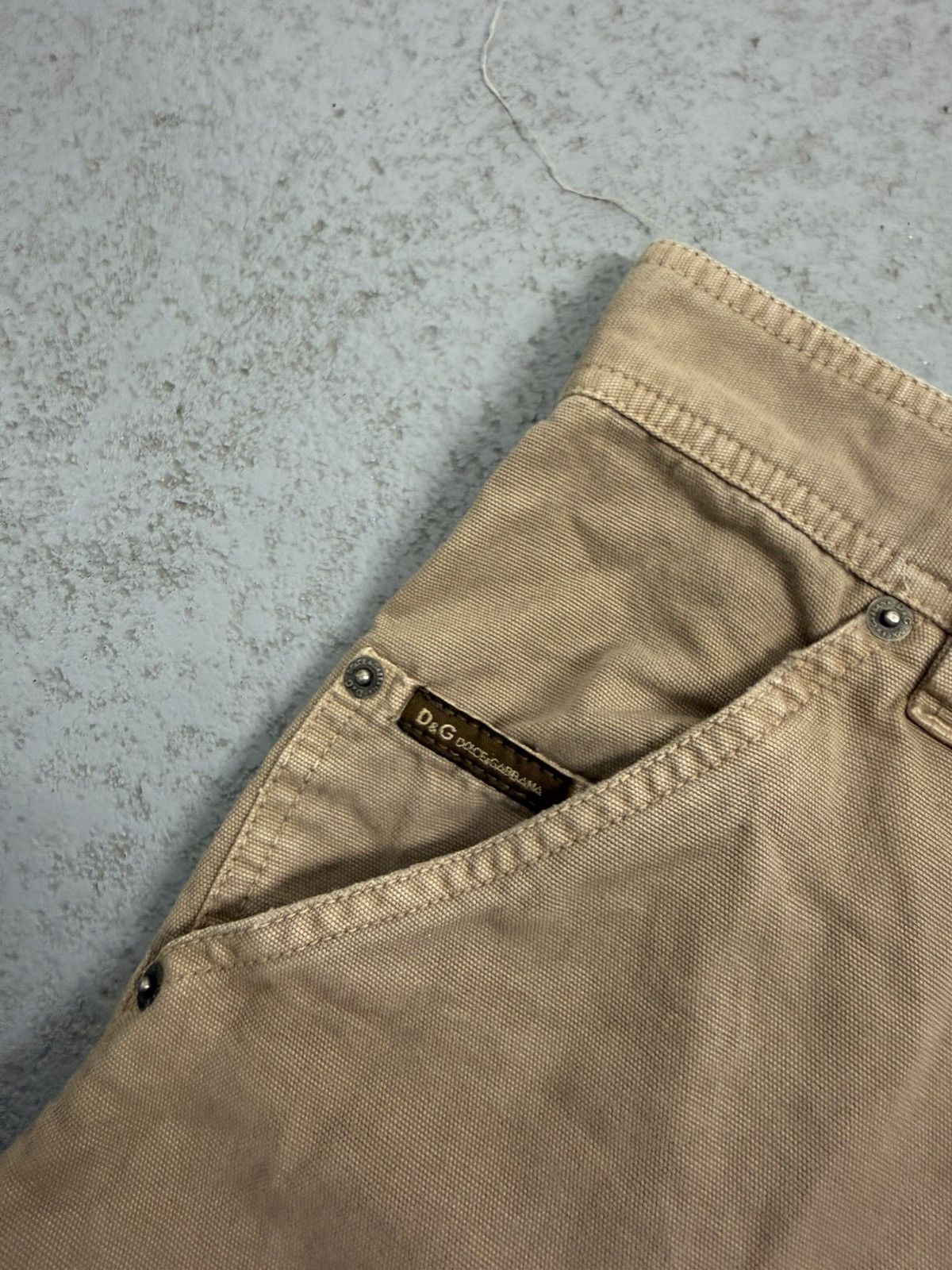 Dolce & Gabbana Dolce & Gabbana S/S 2005 Cargo Multi-pocket 3/4 Shorts Size US 33 - 7 Thumbnail
