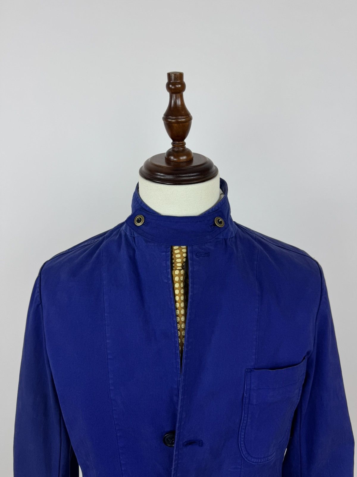 Scotch & Soda Scotch Soda B30 blazer workwear Marine sports Navy jacket Size 38R - 4 Thumbnail