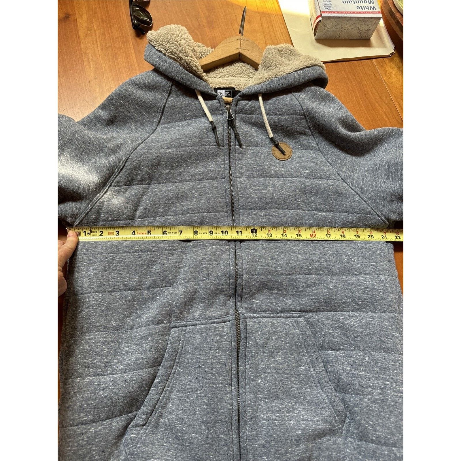 Rip Curl Rip Curl Heavy Duty Sherpa Full Zip Hoodie oversize L Size US L / EU 52-54 / 3 - 6 Thumbnail
