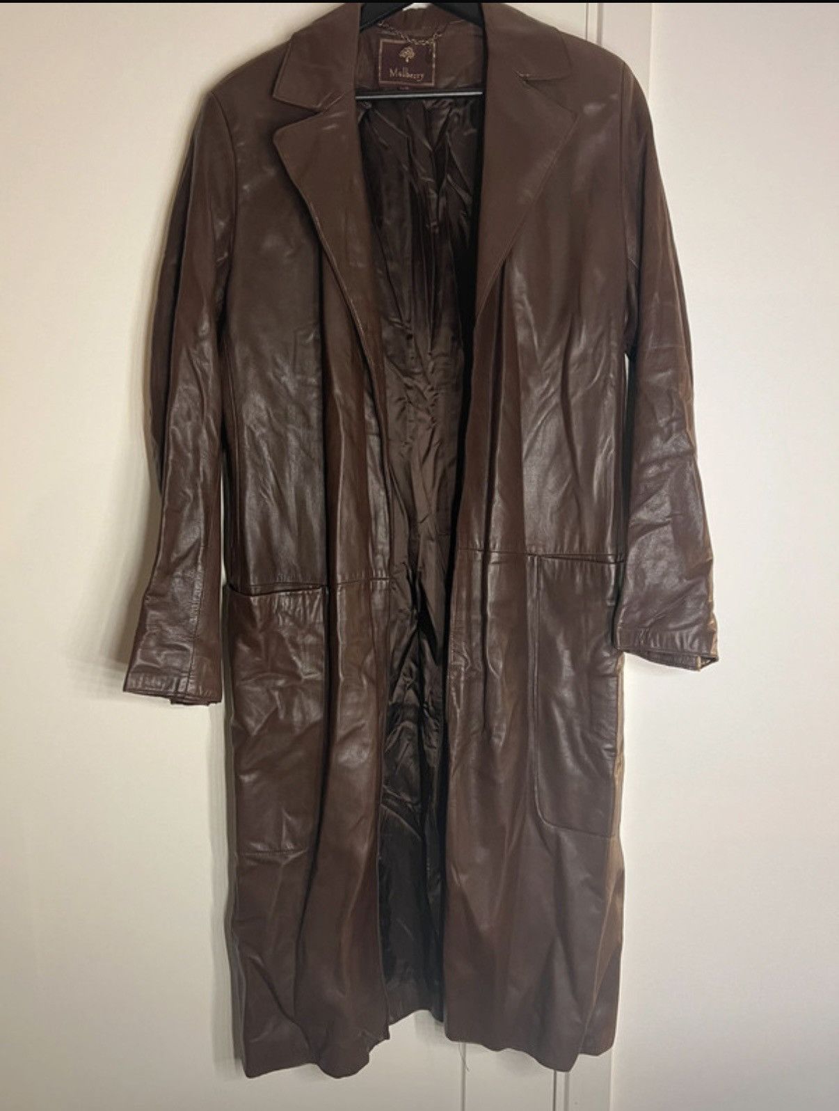 Mulberry Leather coat - Mullberry Size S / US 4 / IT 40 - 1 Thumbnail