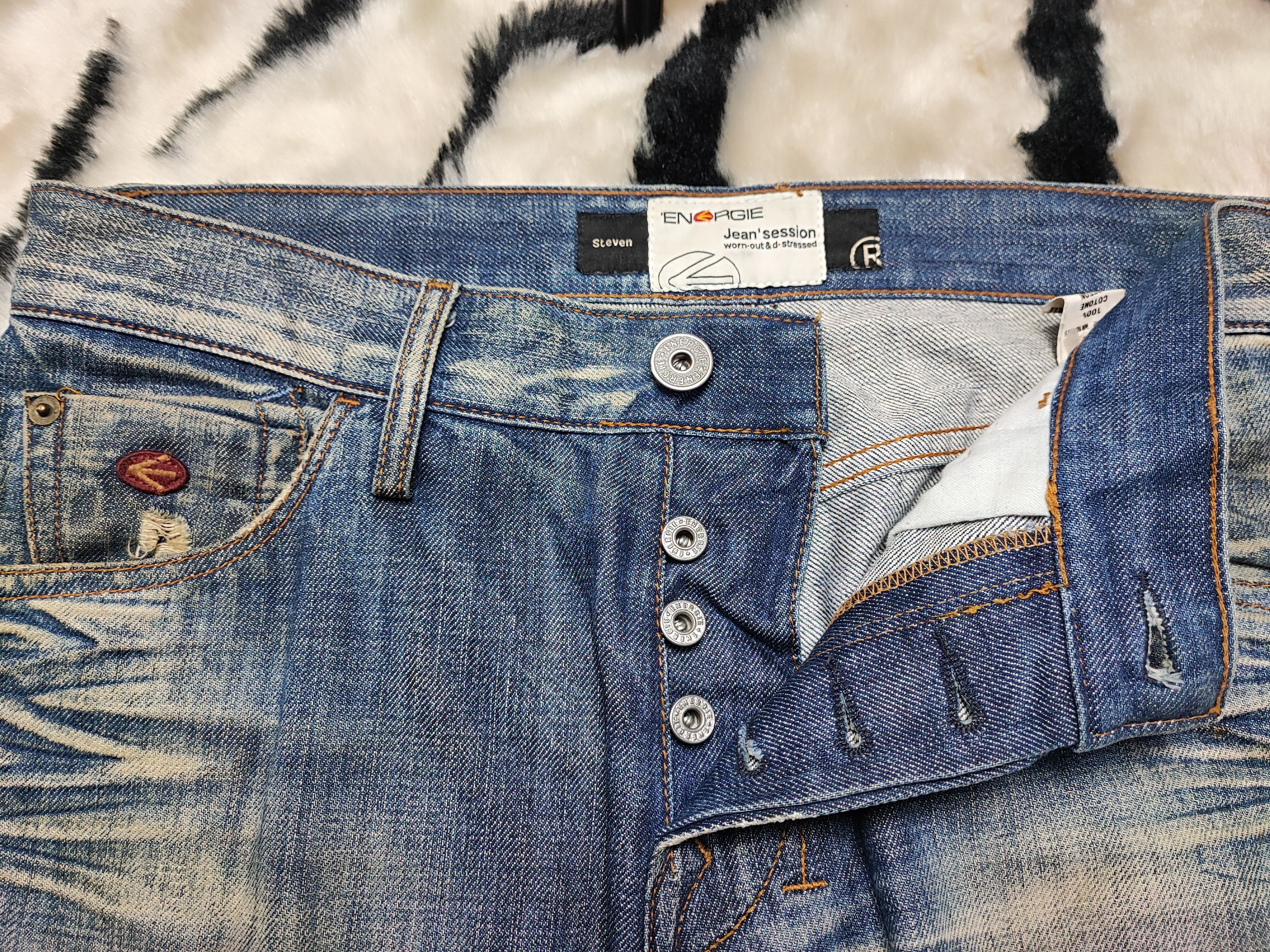 Energie Vintage Flare Jeans Energie Miss Sixty Size US 32 / EU 48 - 6 Thumbnail