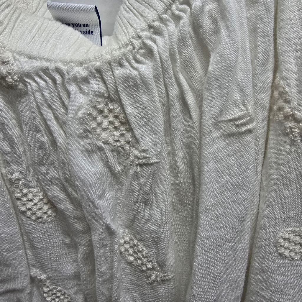 Old Navy Women's Old Navy White Embroidered Blouse XS Size XS / US 0-2 / IT 36-38 - 3 Thumbnail