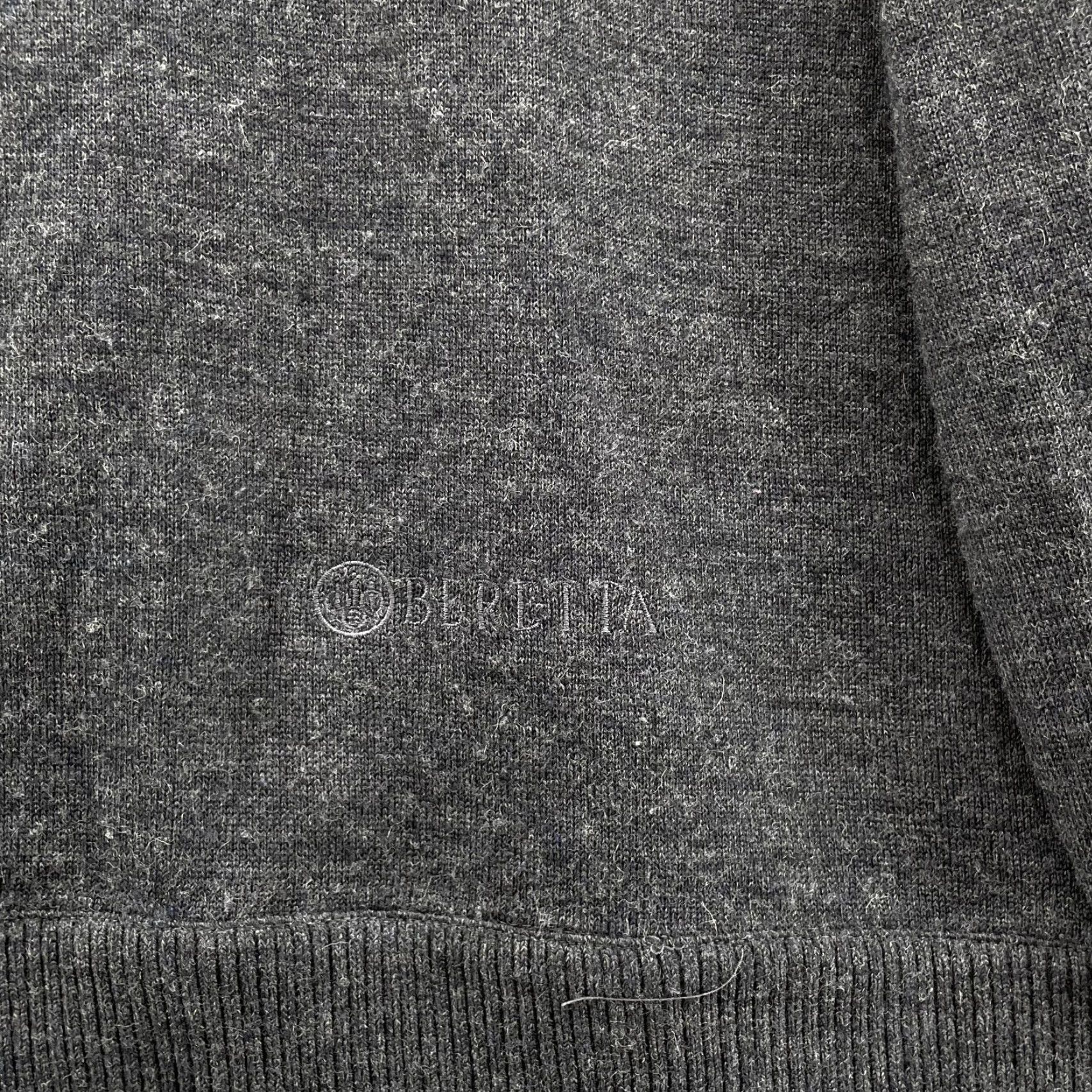 Vintage Beretta Wool Blend Sweater Men XL Shoulder Patch Outdoor Hunting Preppy Shirt (POLO) - Vintage? No Size US XL / EU 56 / 4 - 2 Thumbnail