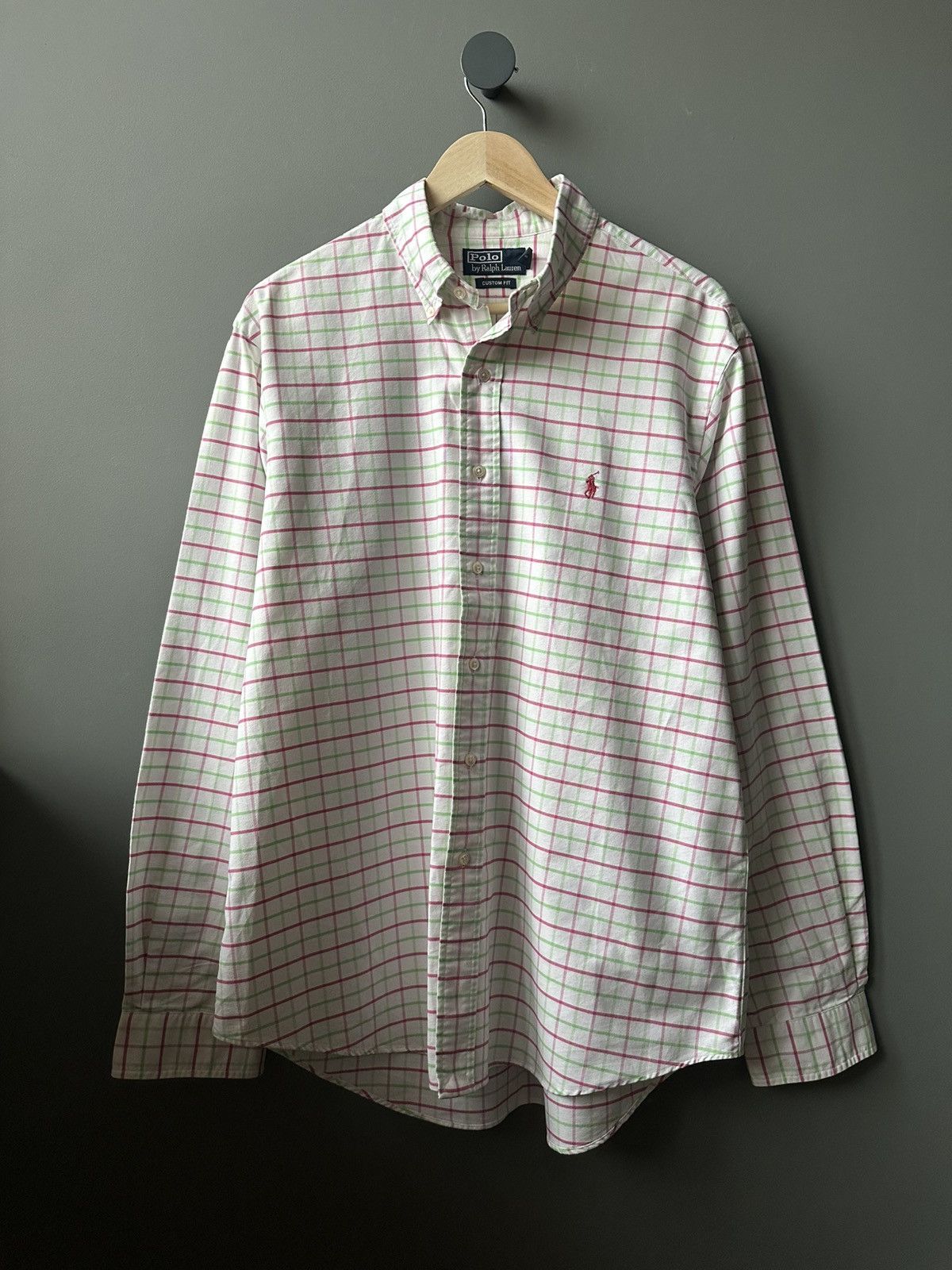 Polo Ralph Lauren Polo Ralph Lauren Colorful Check Shirt Size XL Size US XL / EU 56 / 4 - 1 Thumbnail