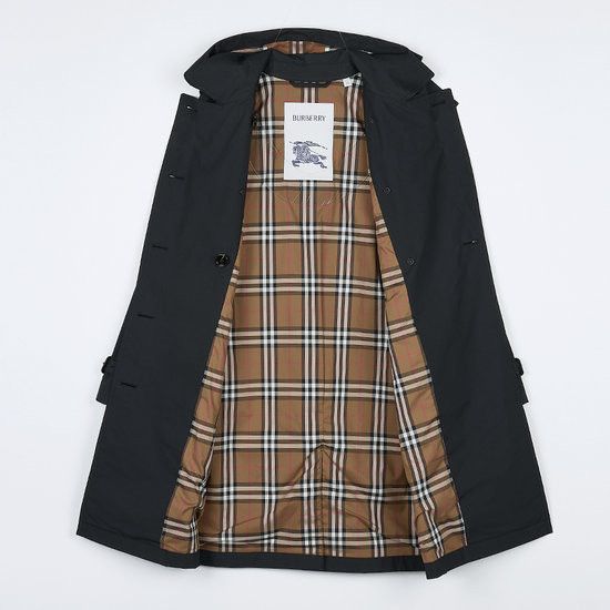 Burberry o1w1db10426 Trench Coat in Black Size XXL / US 16-18 / IT 52-54 - 8 Thumbnail