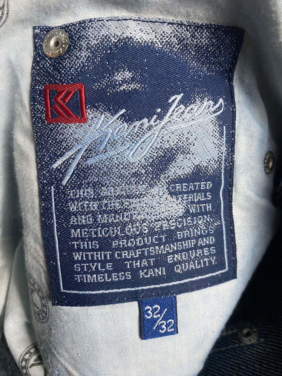 Karl Kani × Vintage Karl Kani Carpenter Baggy Pants Size US 33 - 7 Thumbnail
