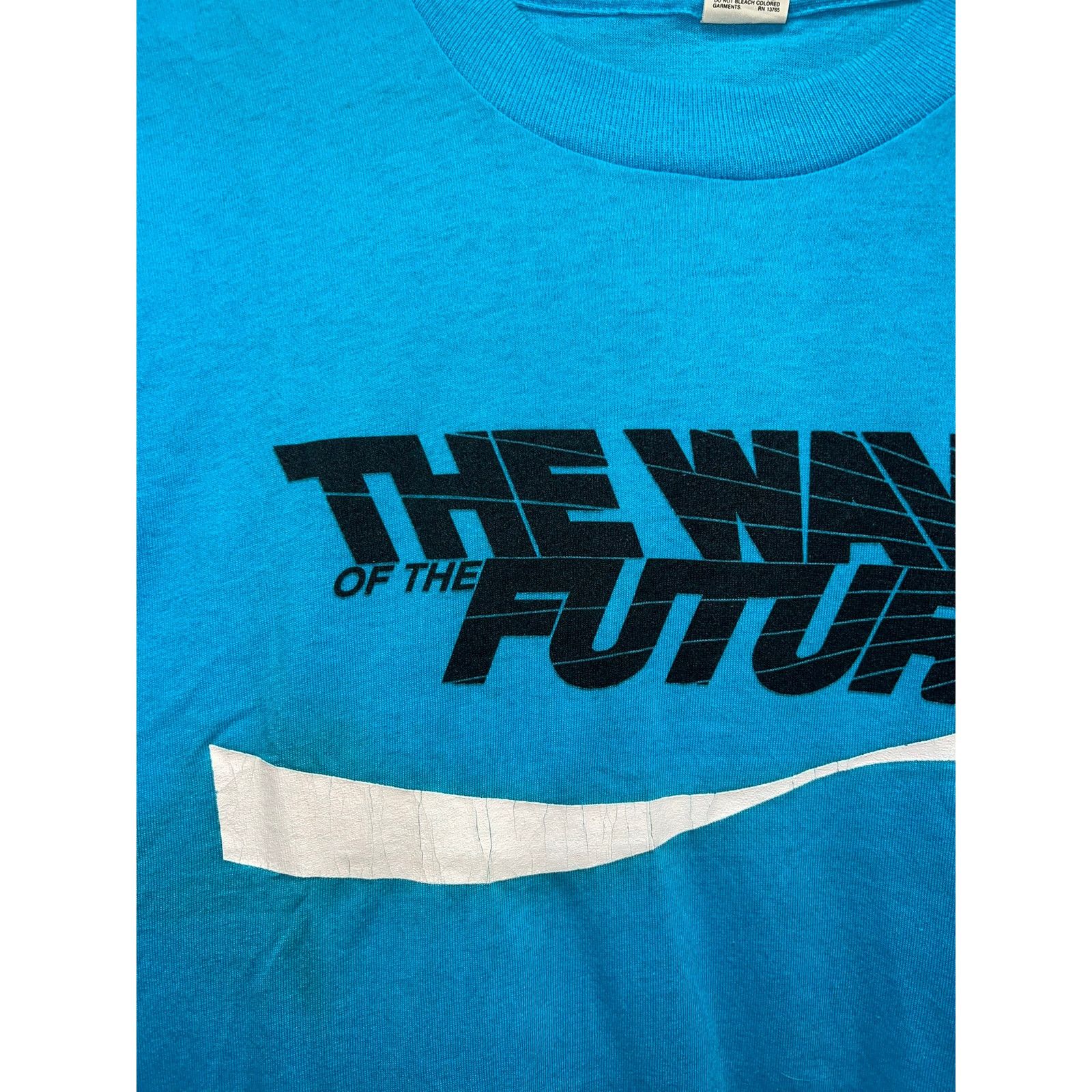 Vintage Vintage The Wave Of The Future Shirt Graphic Tee VTG 90s L Size US L / EU 52-54 / 3 - 2 Thumbnail