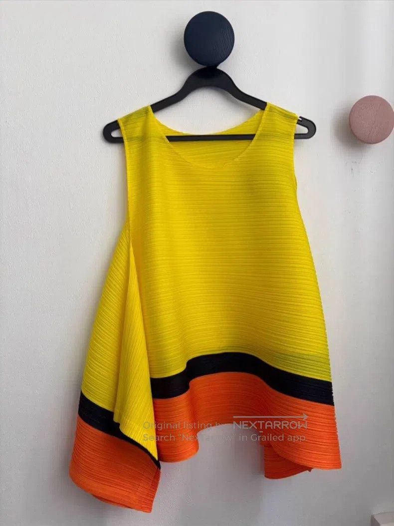 Issey Miyake Issey Miyake Spring Striped Tank Top Size S / US 4 / IT 40 - 1 Thumbnail