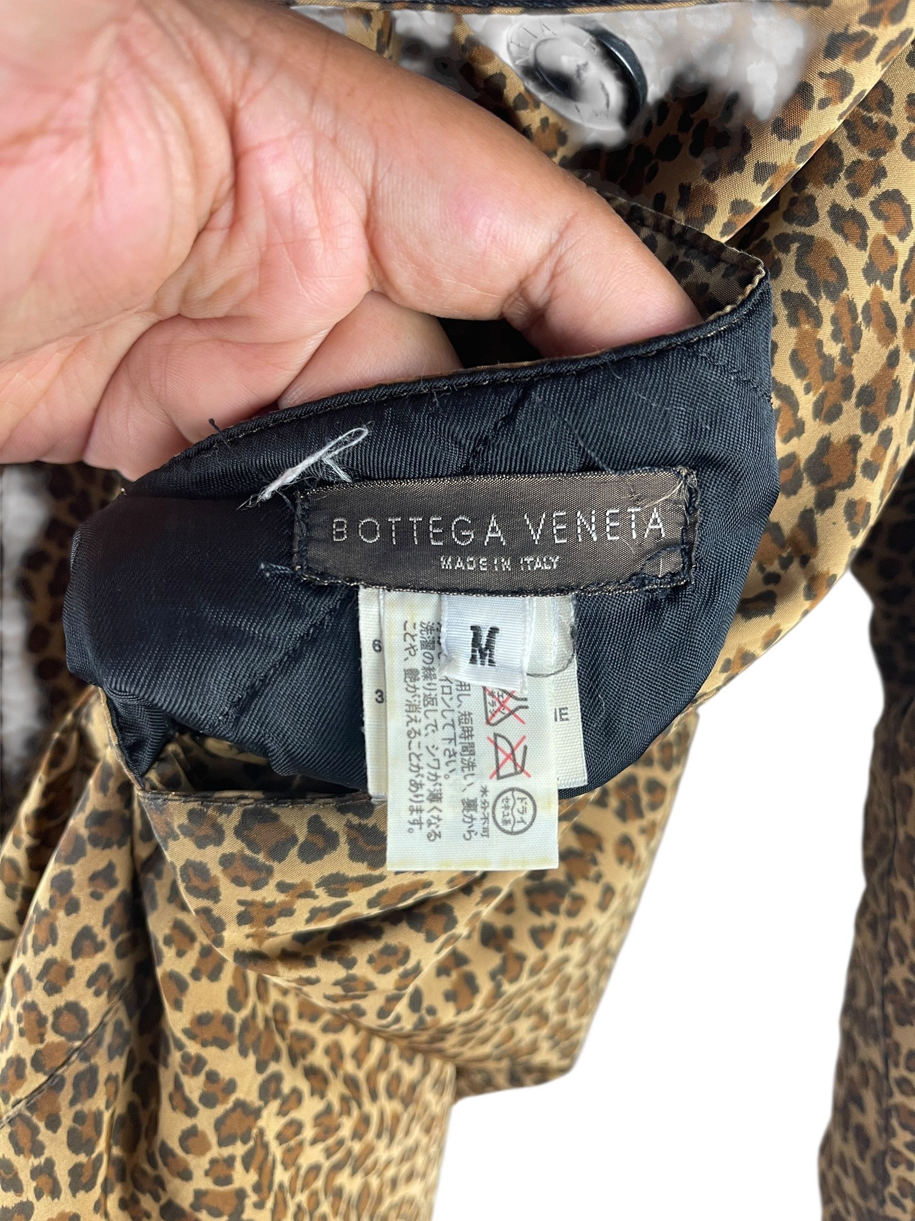 Bottega Veneta Bottega Veneta Leopard Print Hooded Coat Size US M / EU 48-50 / 2 - 13 Thumbnail