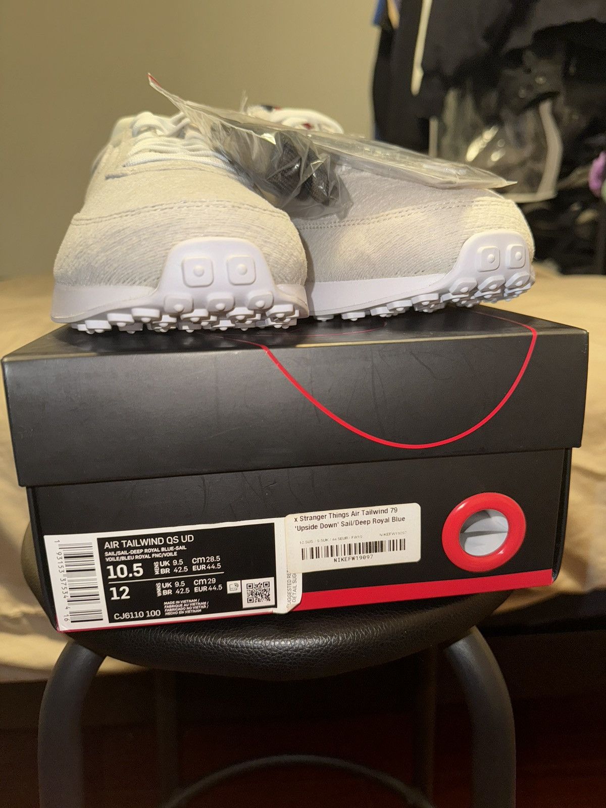 Nike Nike x Stranger Things "Upside Down" Air Tailwind (Size10.5) Size US 10.5 / EU 43-44 - 7 Thumbnail