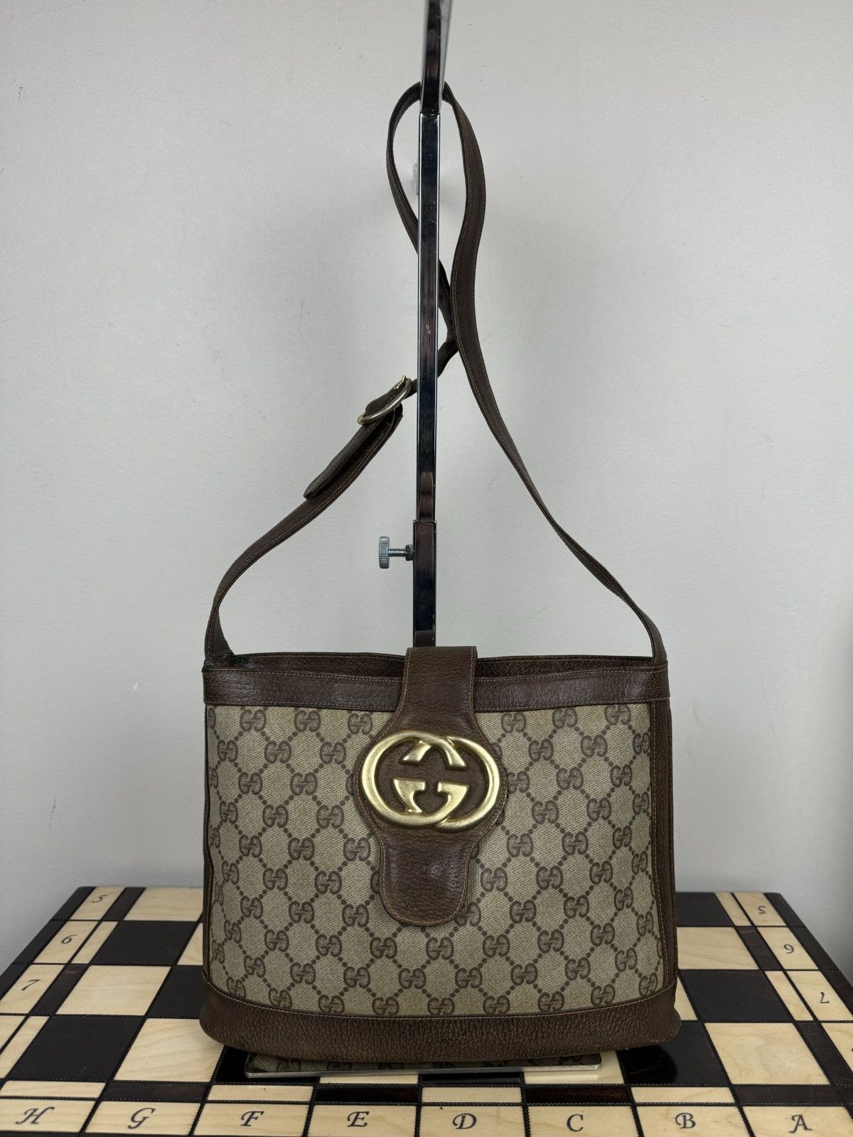 Gucci Vintage shoulder bag Gucci Supreme GG original luxury item Size ONE SIZE - 1 Thumbnail