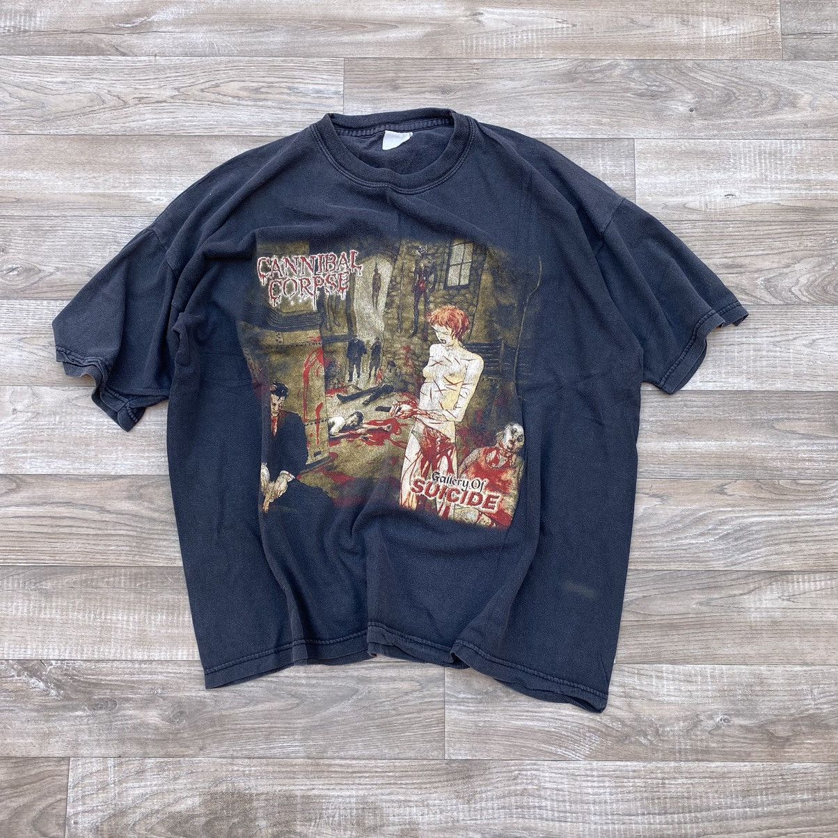 Vintage Vintage 90s Cannibal Corpse Tee seize XL Size US XL / EU 56 / 4 - 1 Thumbnail