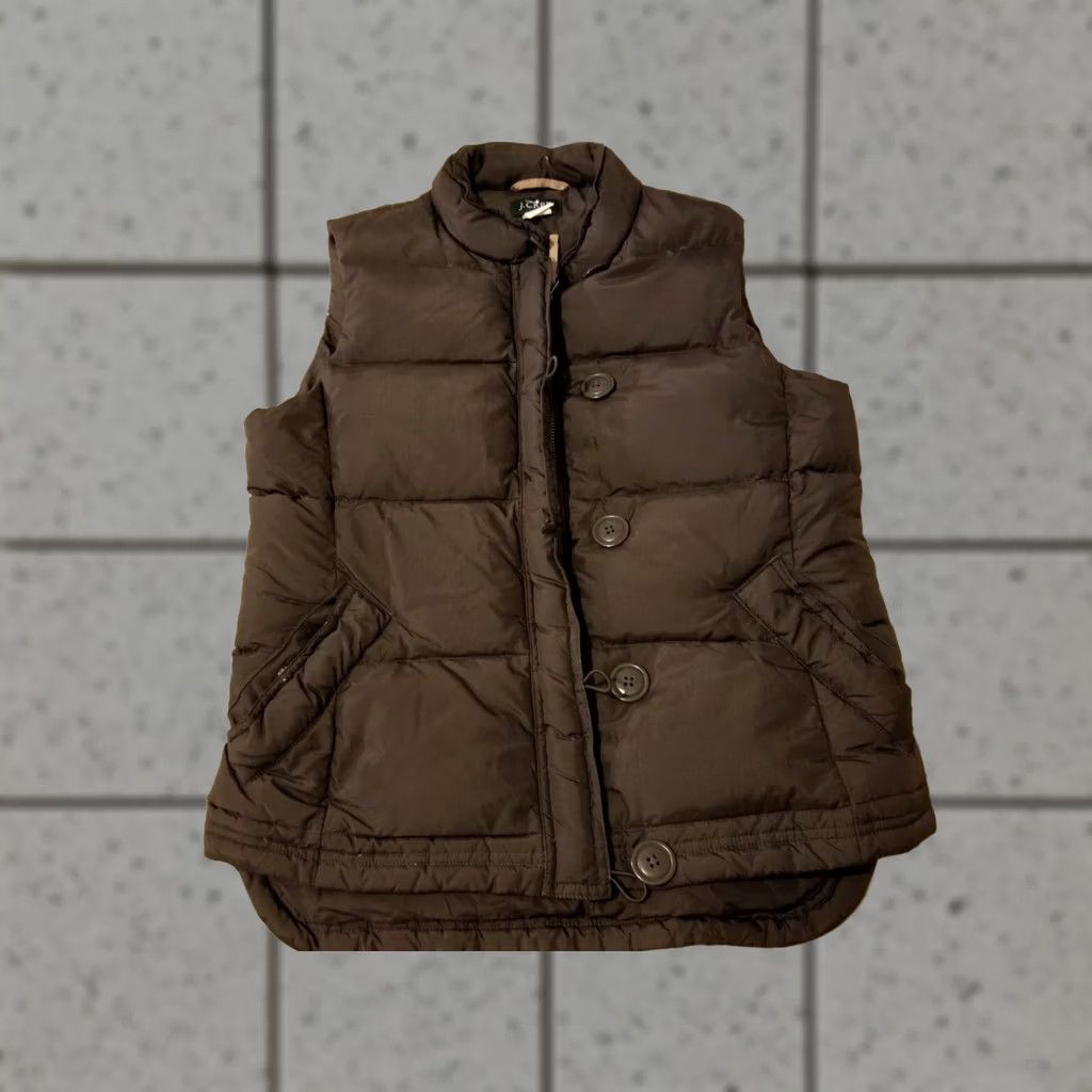 J.Crew VINTAGE J. Crew Puffer Vest Jacket S Small Black Down Womens Size S / US 4 / IT 40 - 1 Thumbnail