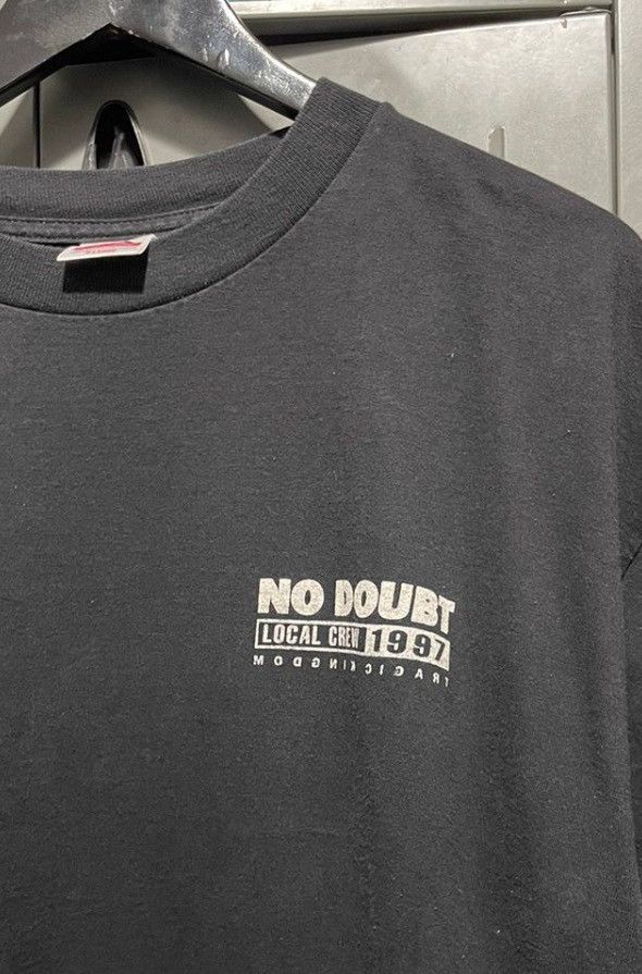 image of Band Tees x Rock T Shirt 1997 No Doubt Vintage 90's Tragic Kingdom Crew Tour Ska in Black (Size XL)