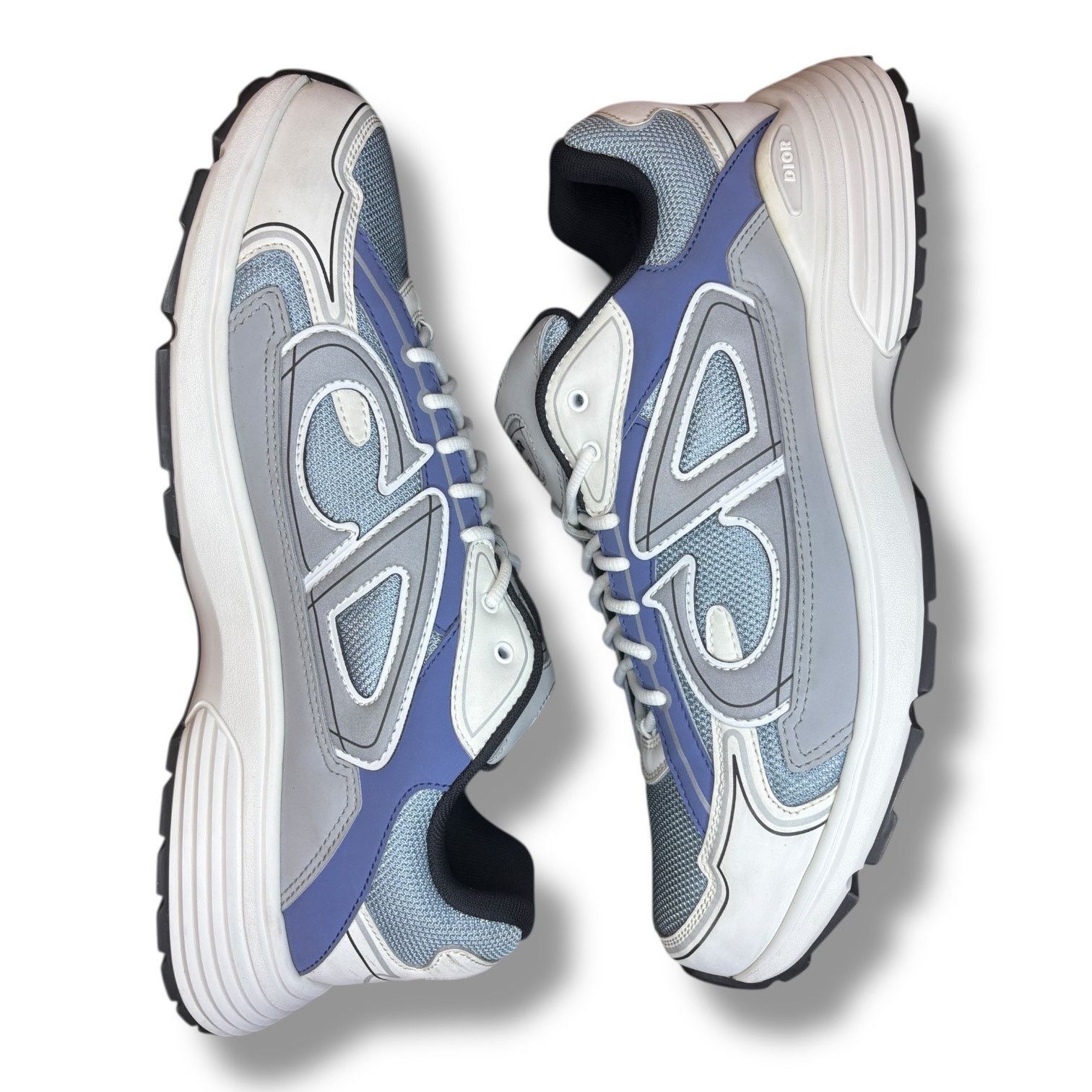 Dior Dior B30 Navy Blue Grey White Sneakers | Size 48 (15US) Size US 15 / EU 48 - 2 Thumbnail