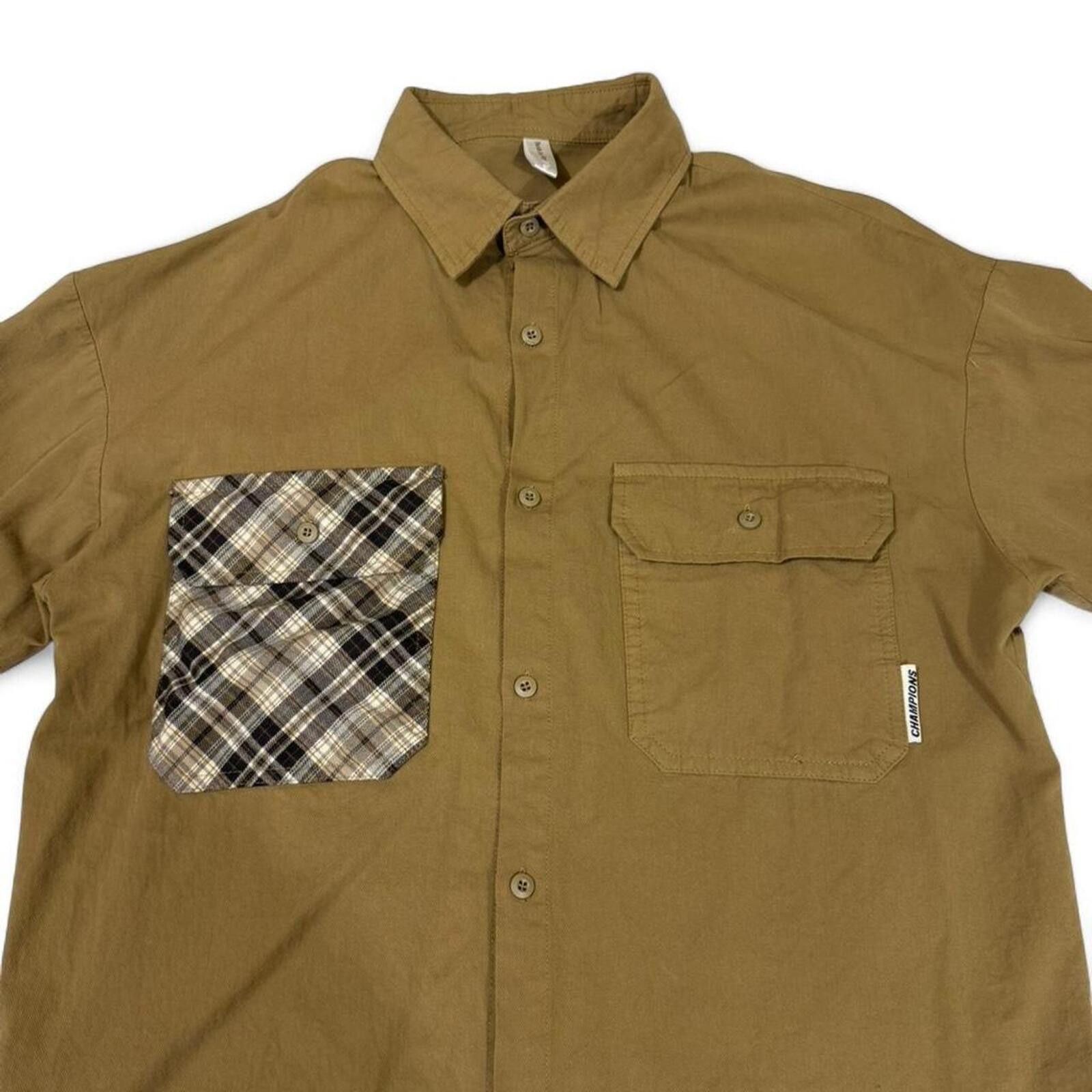 Ed Hardy Fashion Boy brown button up shirt Size US L / EU 52-54 / 3 - 3 Thumbnail