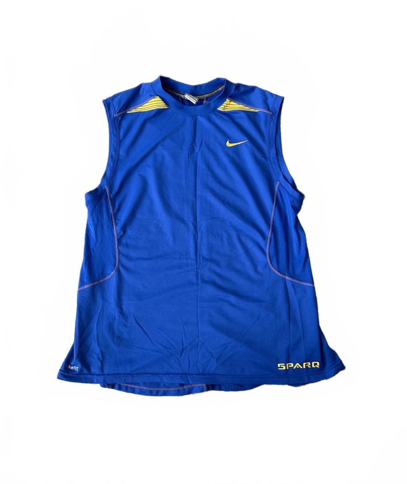 Nike Nike SPARQ Fit-Dry Sleeveless Training Top in Royal Blue Size US L / EU 52-54 / 3 - 1 Thumbnail