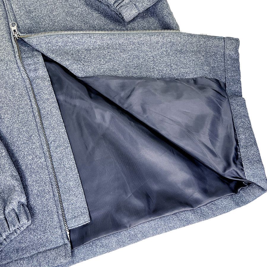 Banana Republic Banana Republic Vintage Gray Flannel Zippered Coat with Hood Size US M / EU 48-50 / 2 - 4 Thumbnail