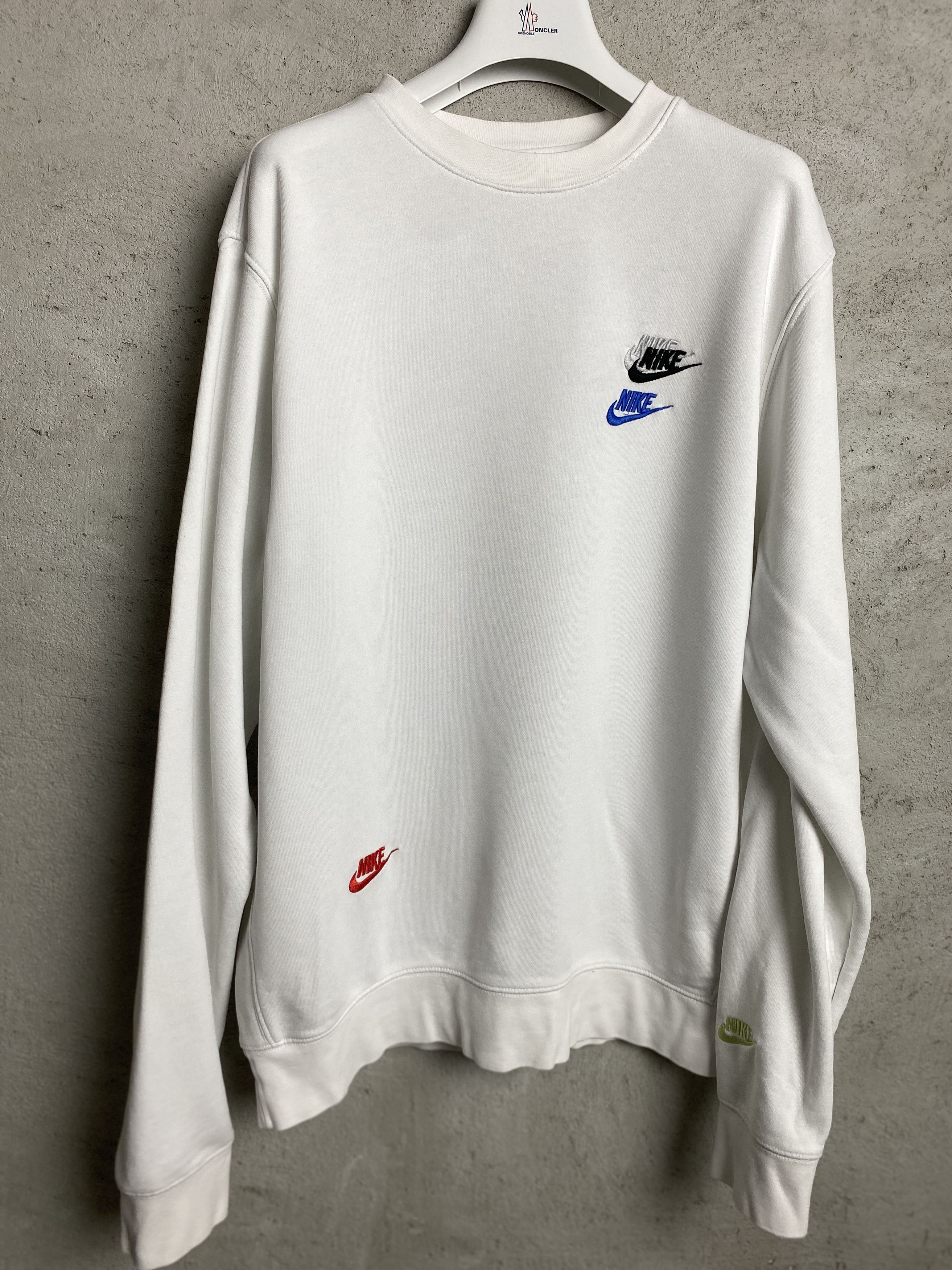Nike Nike multi swoosh crewneck sweatshirt skate rap hip hop Size US M / EU 48-50 / 2 - 1 Thumbnail