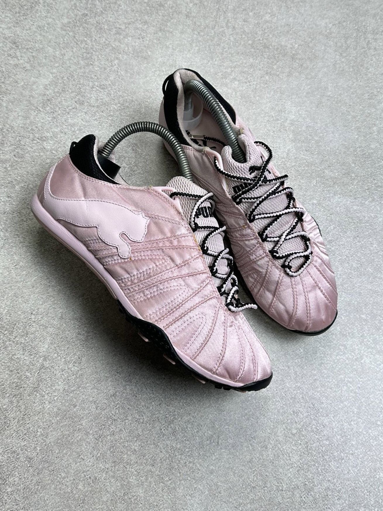 Puma 🌸 Beautiful Vintage 00s Puma Speedcat Pink Monstro Sneakers Size US 8.5 / IT 38.5 - 1 Thumbnail