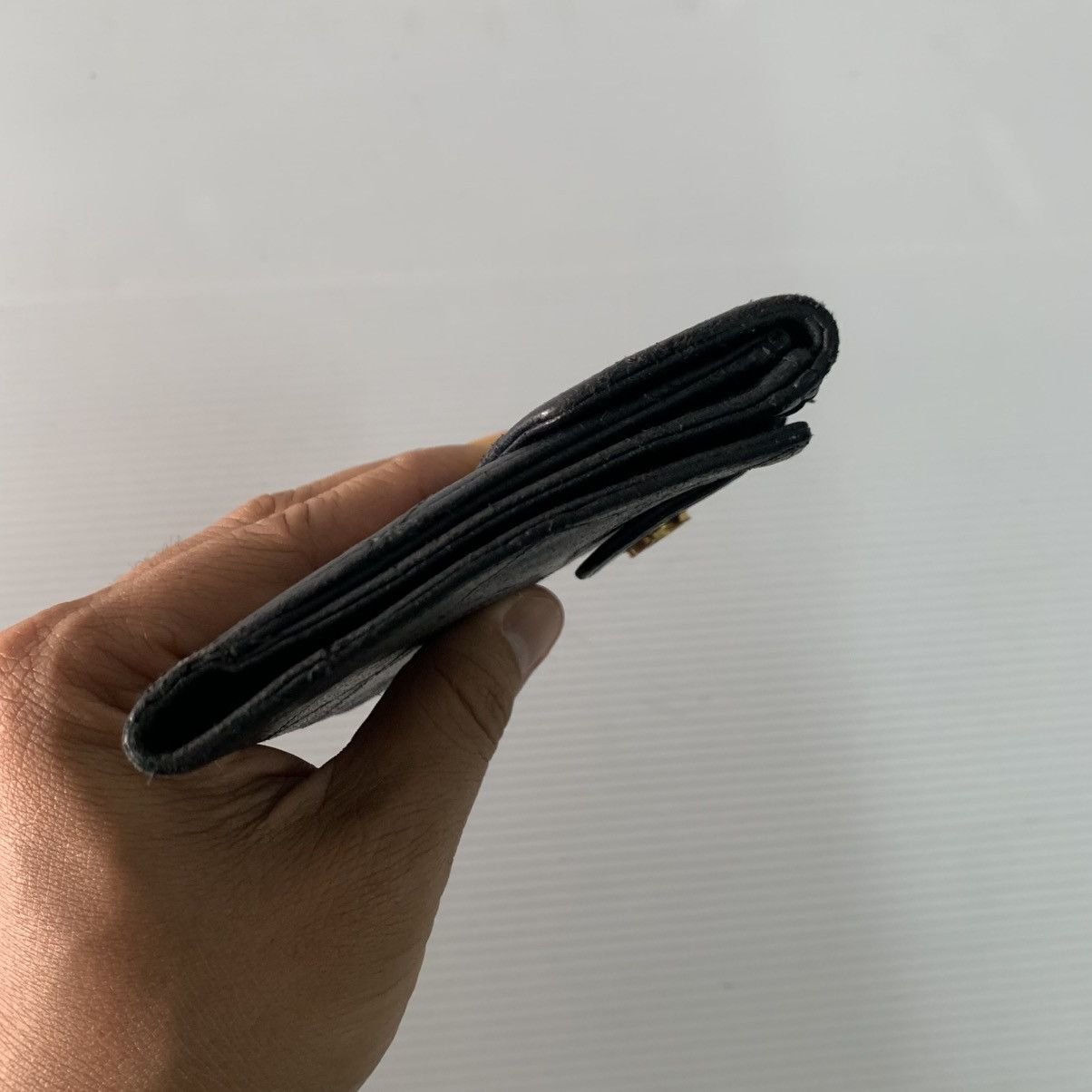 Chanel Chanel Vintage Black Short Wallet Size ONE SIZE - 8 Thumbnail