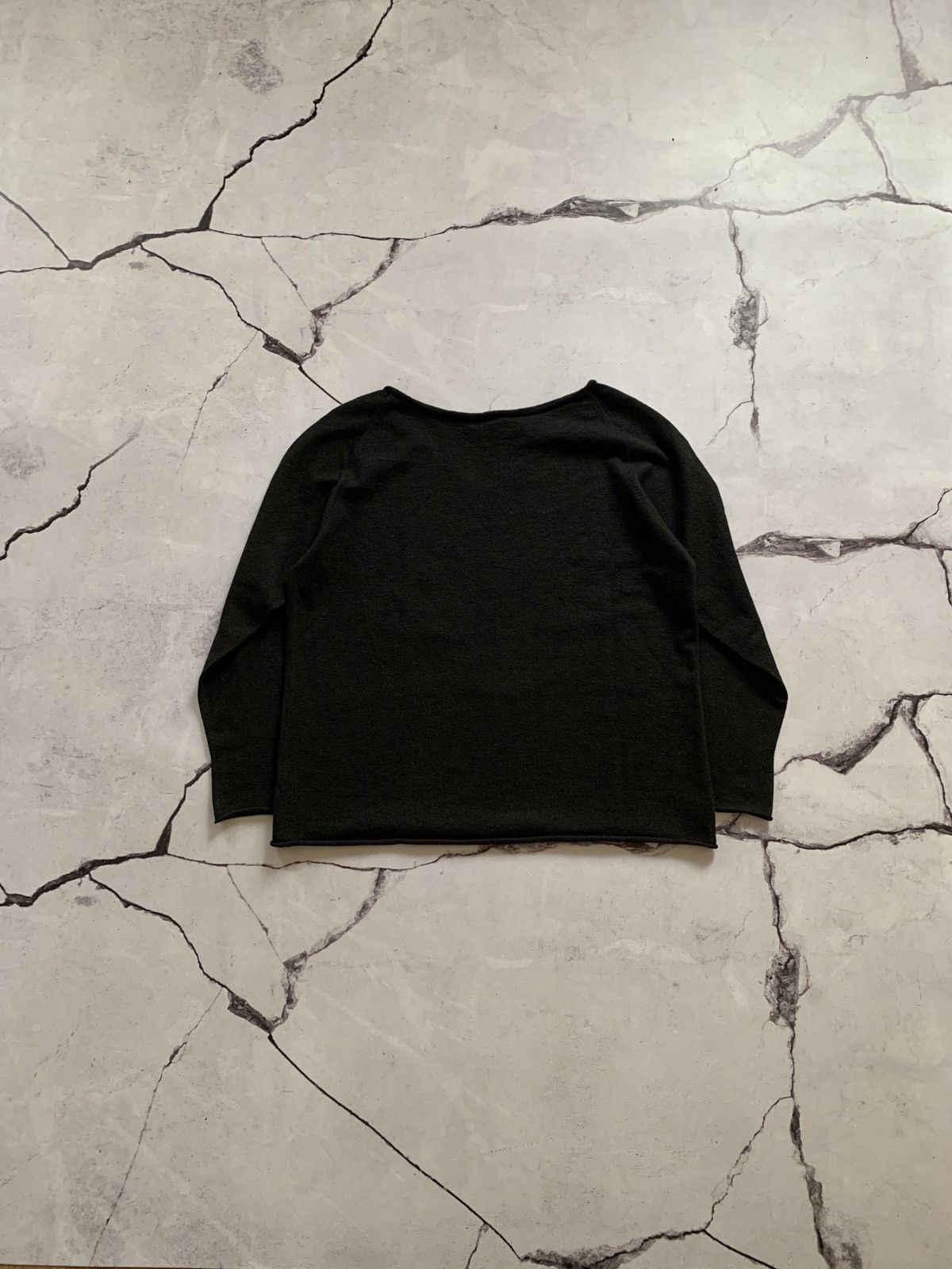 Designer Annette Görtz Avant Garde V Neck Relaxed Sweater Size M / US 6-8 / IT 42-44 - 6 Thumbnail