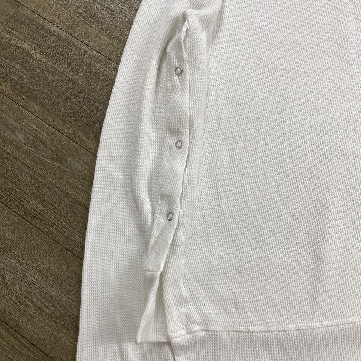 Japanese Brand Hype Issey Miyake PLST Plain Minimalist Button Sweatshirt Size US M / EU 48-50 / 2 - 10 Thumbnail