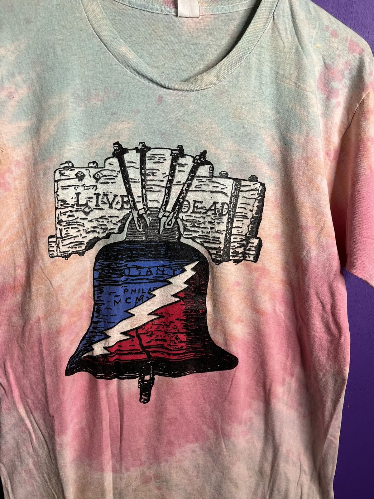 Band Tees × Grateful Dead × Vintage Vintage 1994 Grateful Dead fall tour t-shirt Size US L / EU 52-54 / 3 - 3 Thumbnail