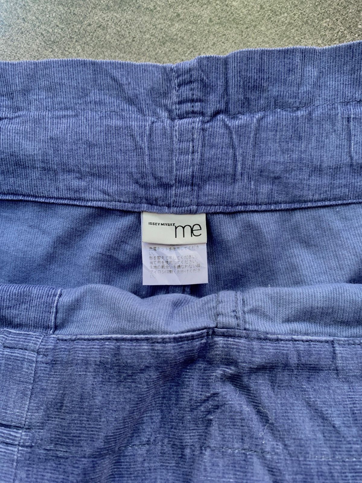Issey Miyake FREE TAX! Two Tone Corduroy Wideleg Cropped Pants Size US 32 / EU 48 - 8 Thumbnail