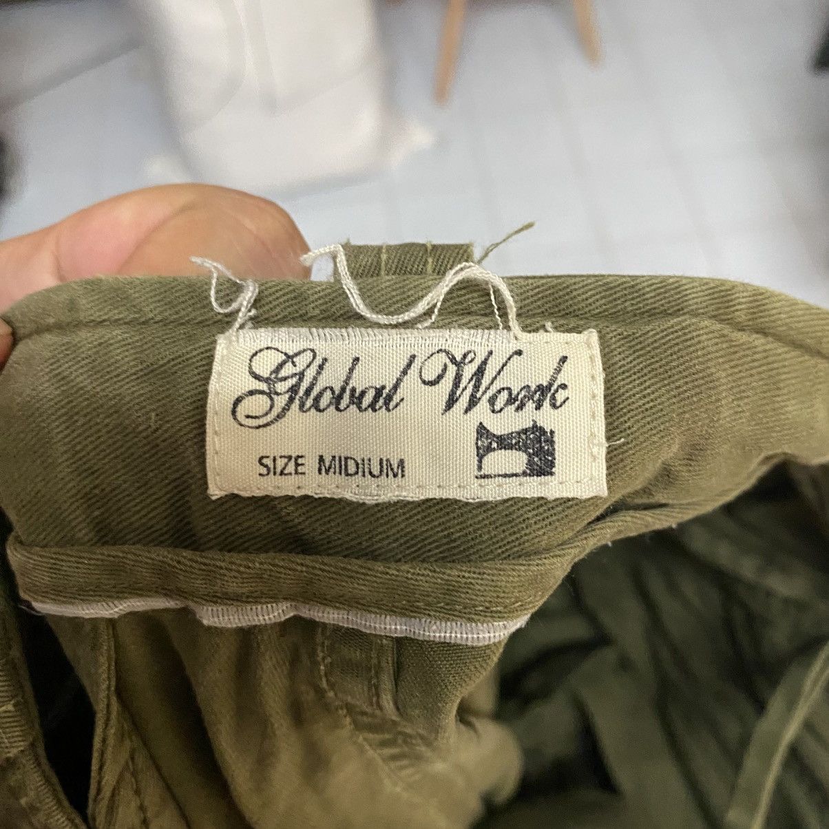 Global Work DL Global Work Green Cargo Multipocket Pants #C973 Size US 30 / EU 46 - 21 Thumbnail