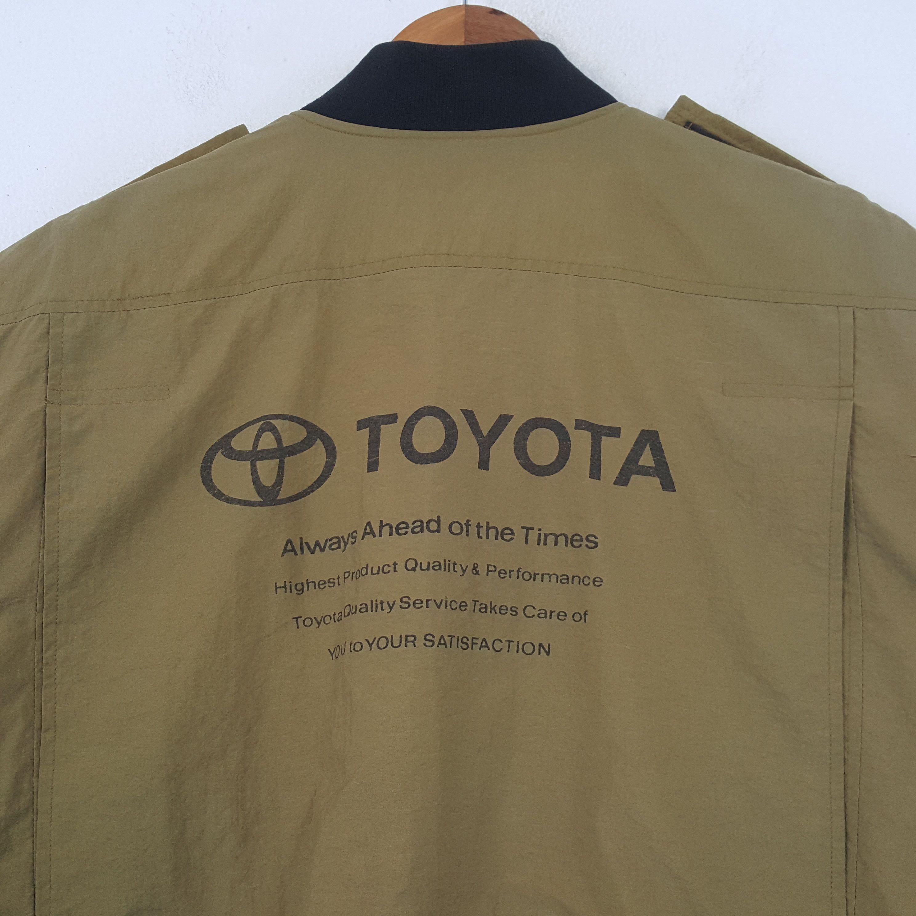 Japanese Brand × Vintage Vintage TOYOTA Japan Motorsport Racing Jacket C292N23 Size US XL / EU 56 / 4 - 2 Thumbnail