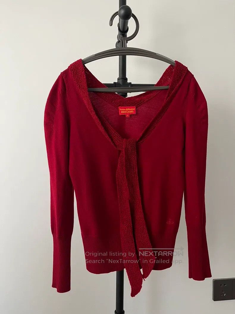 Vivienne Westwood Red Knit Cardigan