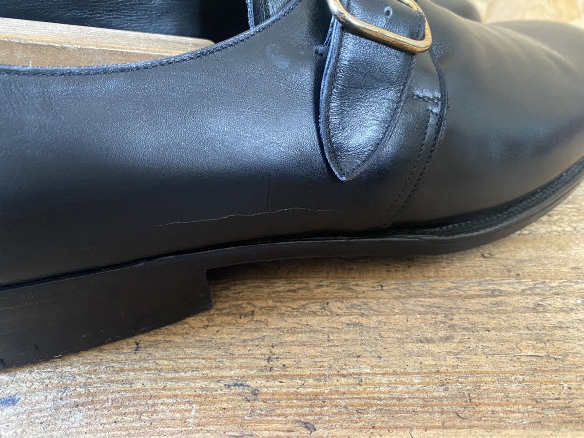 John Lobb John lobb monk strap black leather dress shoes uk12 ,Us13 Size US 13 / EU 46 - 11 Thumbnail