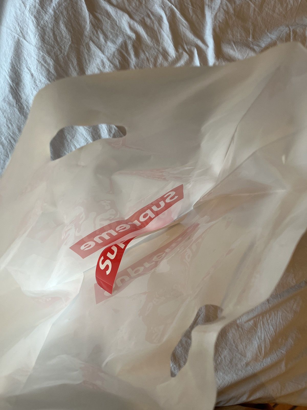 Supreme Supreme red box logo shopping bag Size ONE SIZE - 2 Thumbnail