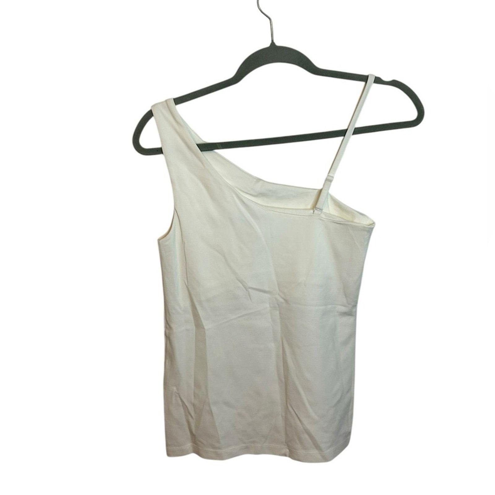 Banana Republic Nwt Banana Republic White One-Shoulder Cami Top Size XS / US 0-2 / IT 36-38 - 2 Thumbnail