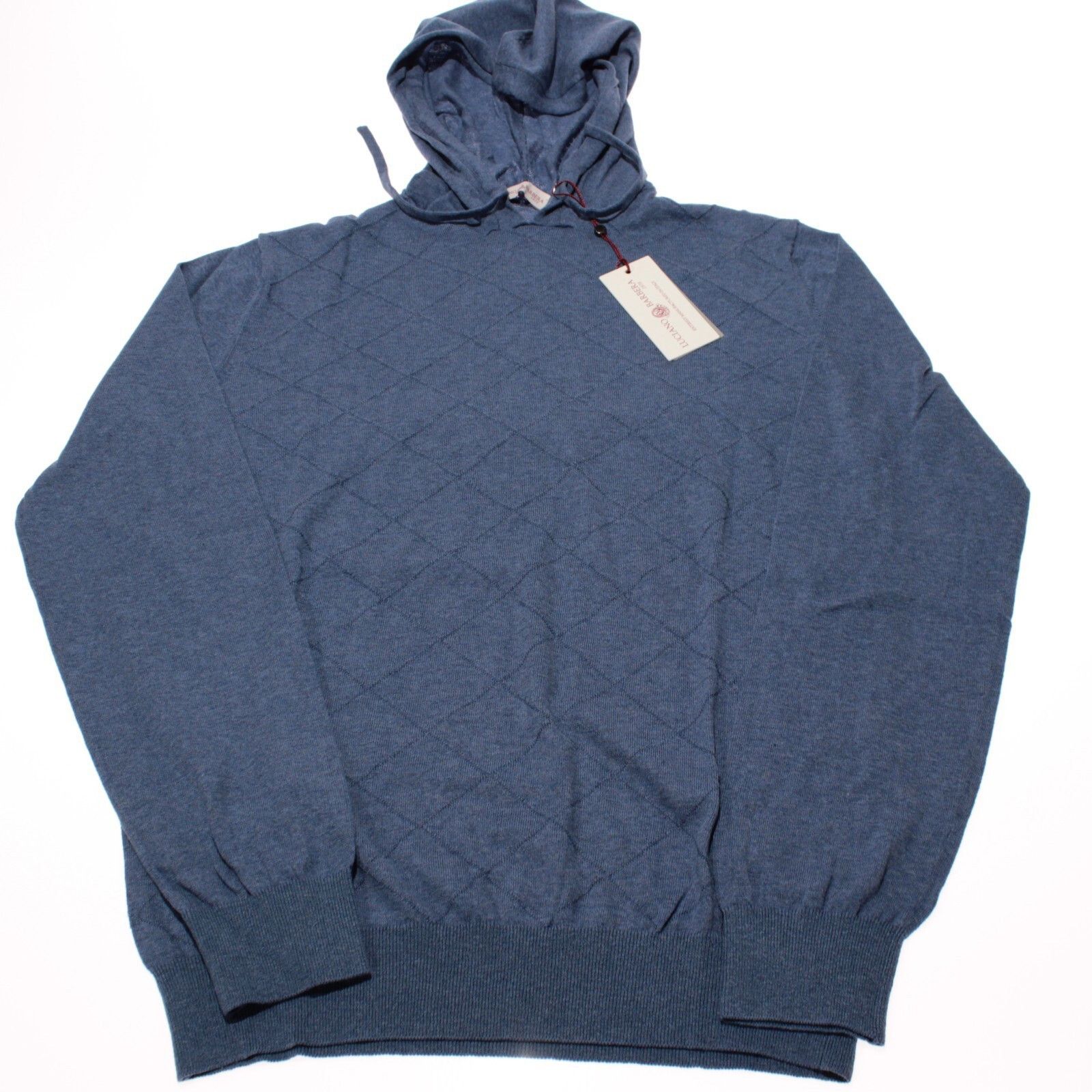 Luciano Barbera Luciano Barbera Sweater Size US XL in Blue Size US XL / EU 56 / 4 - 3 Thumbnail