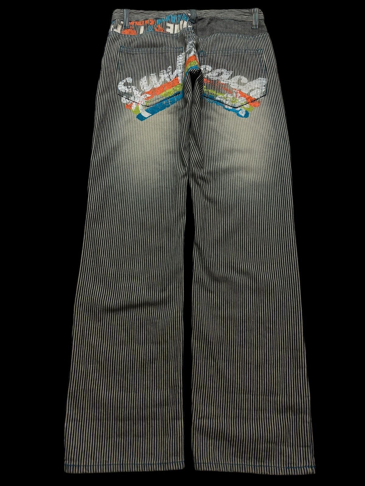 Hysteric Glamour 💥Insane 90s Clone Devgru Mudwash Faded Hickory Surf Jean Size US 32 / EU 48 - 3 Thumbnail
