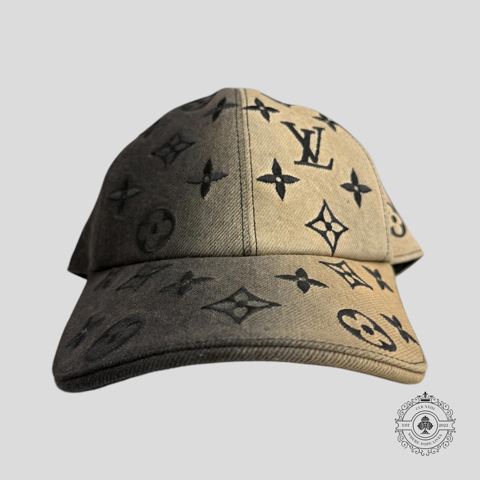Louis Vuitton Louis Vuitton Monogram Gradient Hat in Brown Size ONE SIZE - 1 Thumbnail