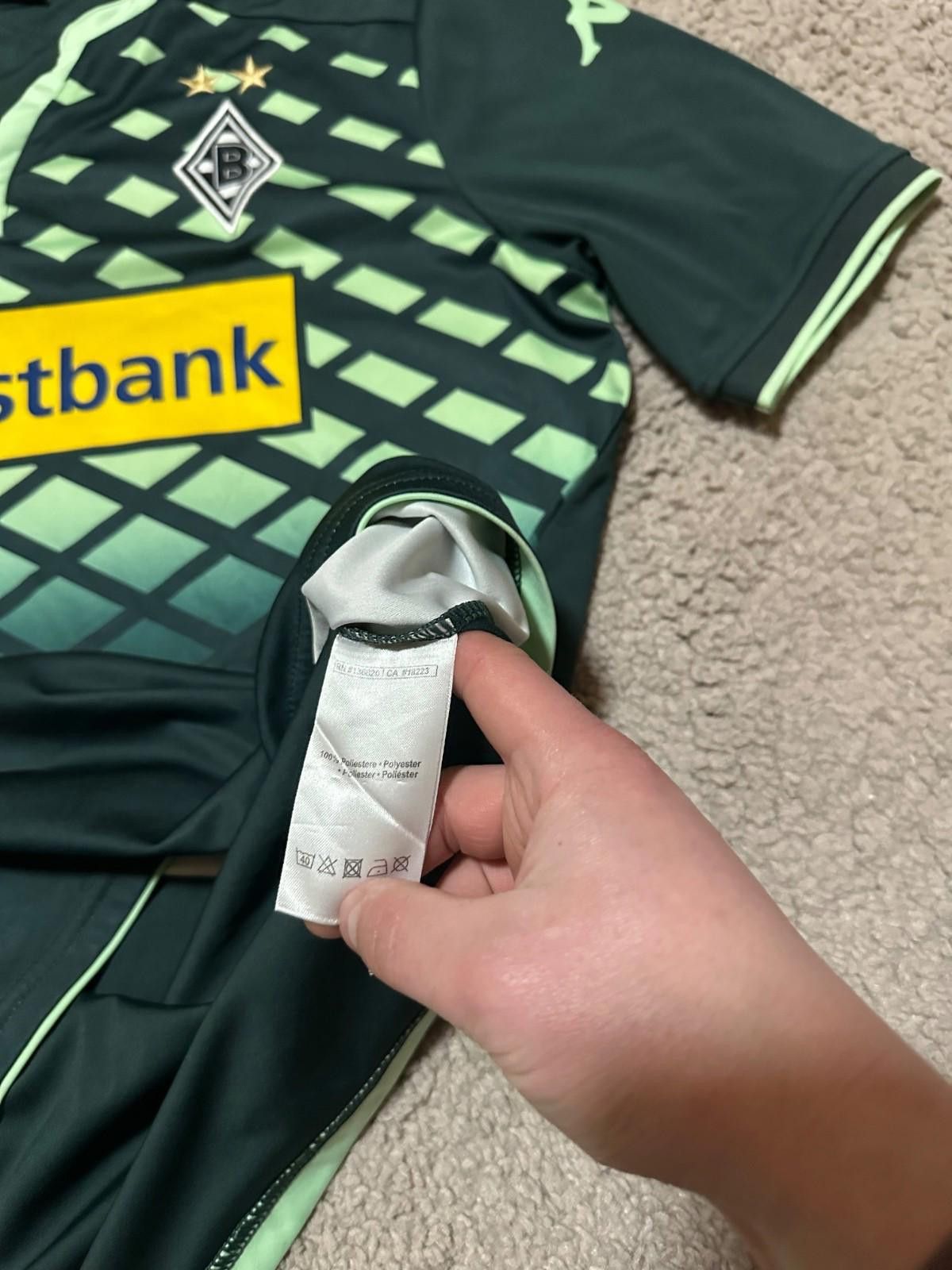 Kappa BORUSSIA MONCHENGLADBACH 2015-16 SHIRT KAPPA JERSEY SOCCER Size US L / EU 52-54 / 3 - 5 Thumbnail