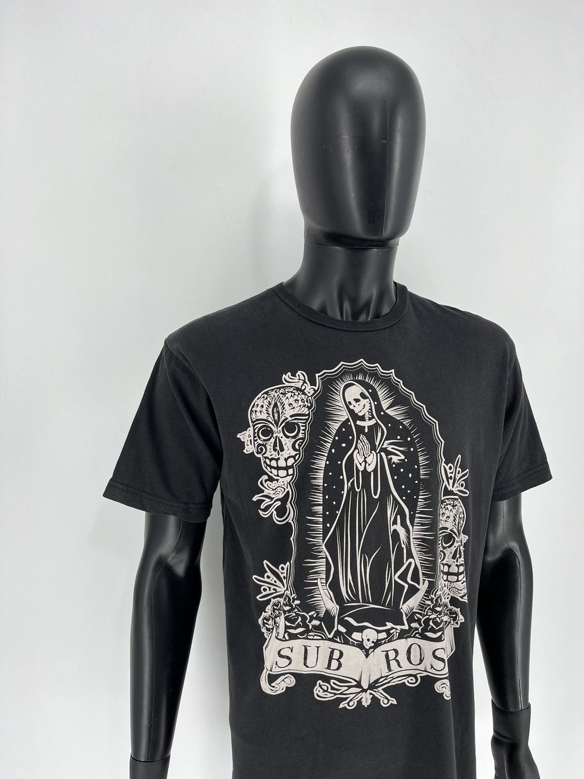 Band Tees × Vintage Vintage Subrosa Nun Skeleton Heavy Metal Band Skull Size US L / EU 52-54 / 3 - 3 Thumbnail