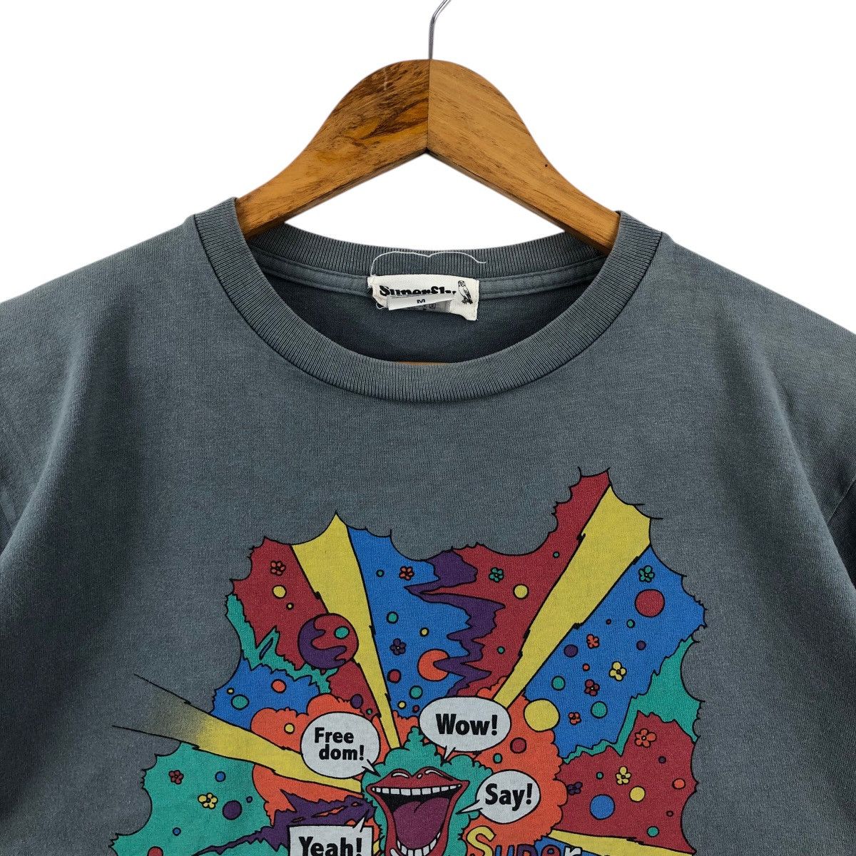 Japanese Brand × Vintage Vintage SUPER FLY Tee Shirt Art Logo Size US M / EU 48-50 / 2 - 2 Thumbnail