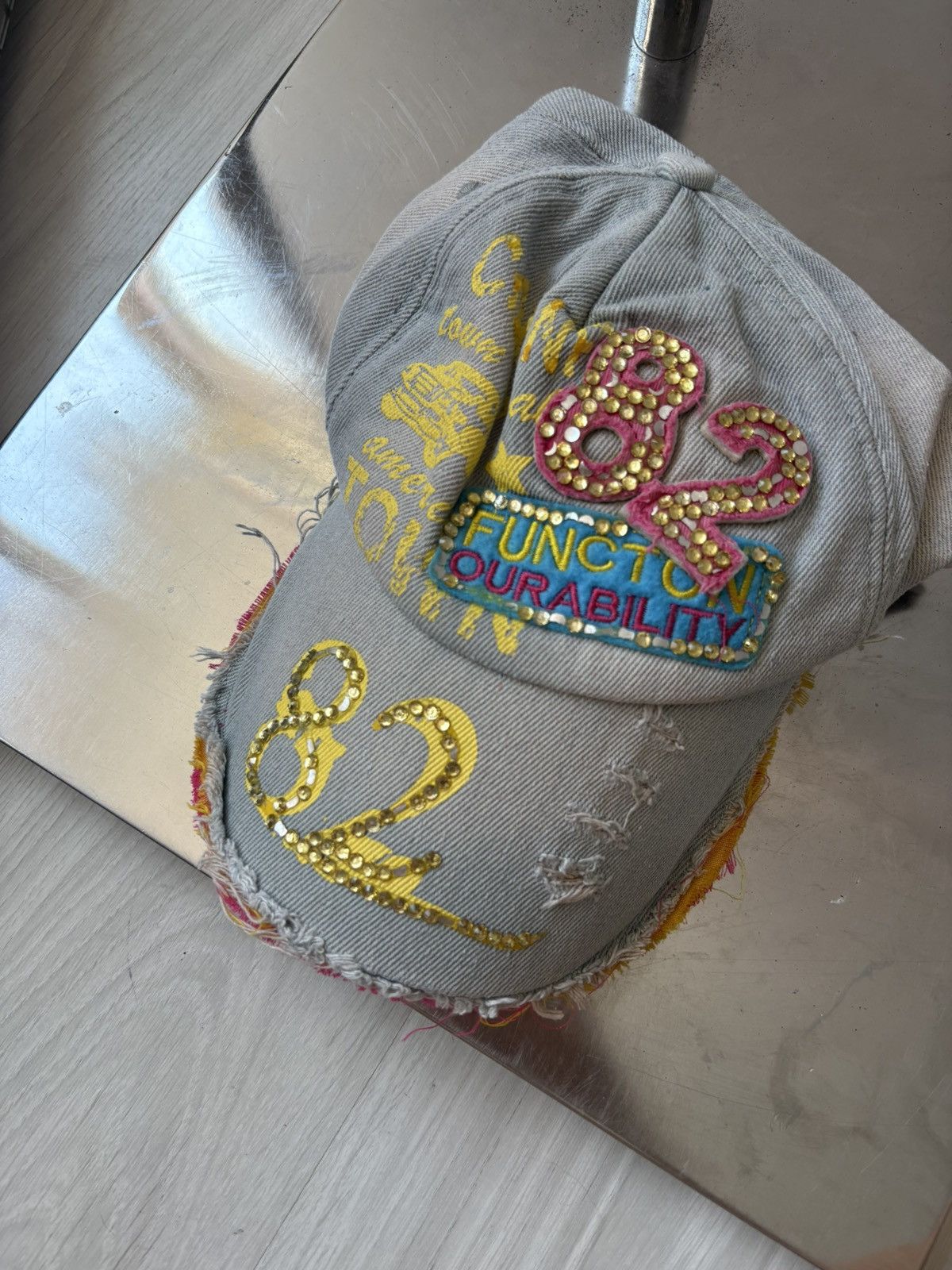 Vintage y2k hat Size ONE SIZE - 7 Thumbnail