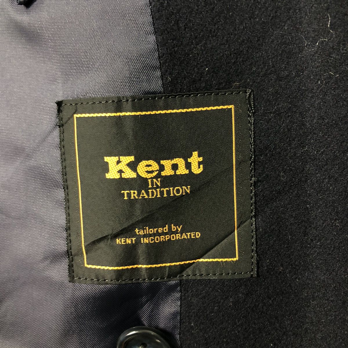 Japanese Brand × Kent & Curwen 📌Vintage Wool Coats Jacket Kents Double Collar Issey Miyake Size US M / EU 48-50 / 2 - 19 Thumbnail
